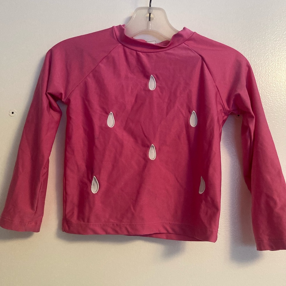 Girls Watermelon Swim set with rash guard